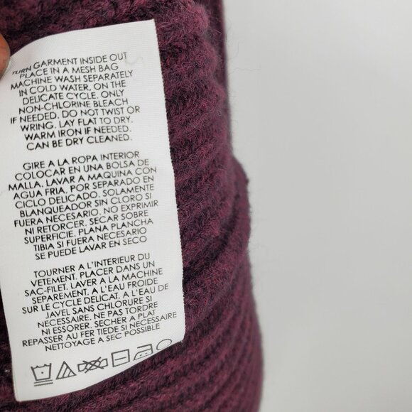 Cabi Regal Mulberry Long Sleeved Draped Duster Cardigan Sweater Medium Lagenlook - Picture 10 of 10